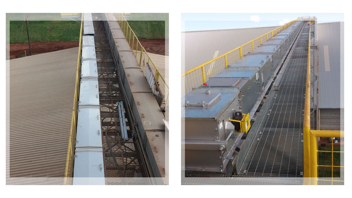 Chain Conveyors – Redler type 