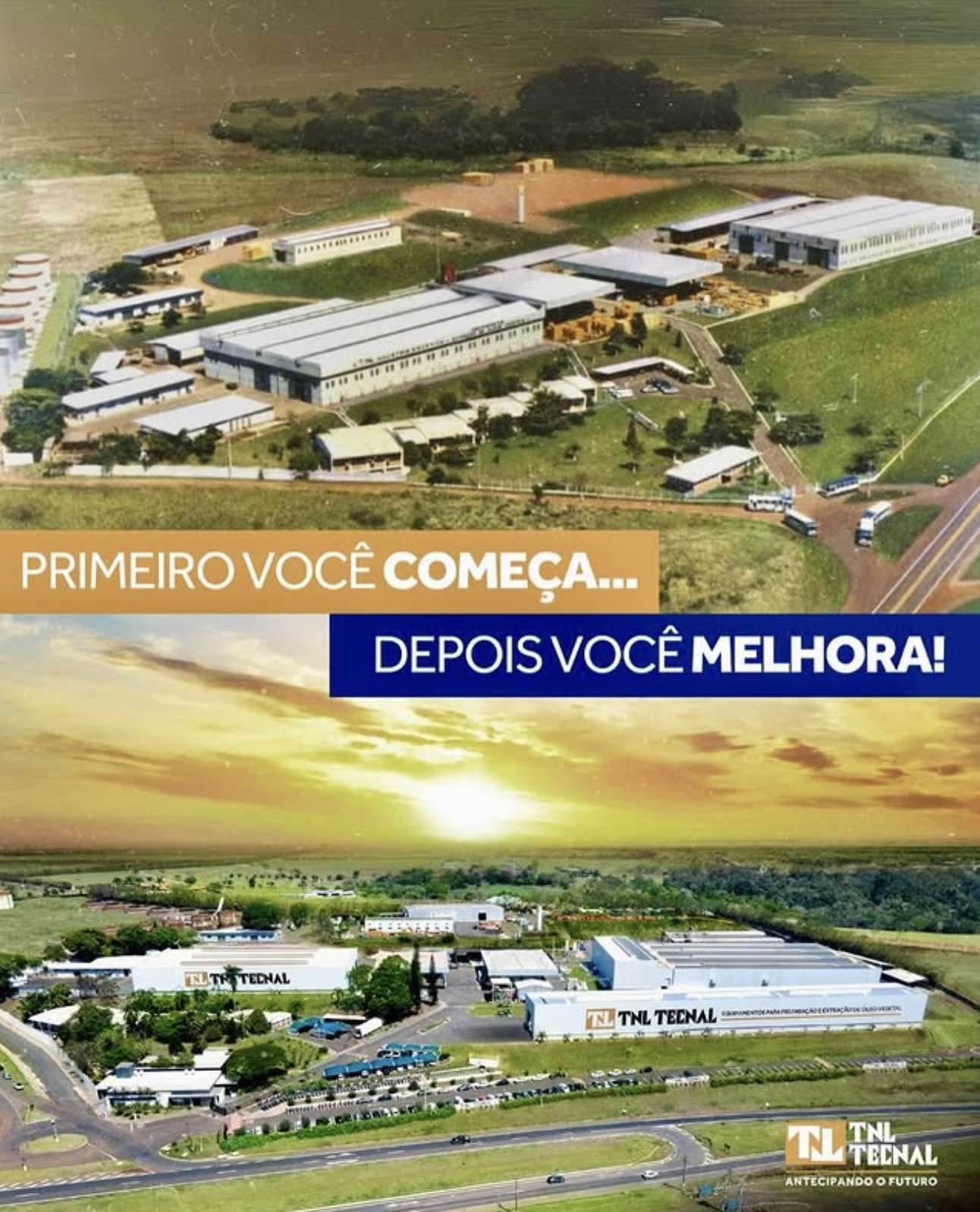 Primeiro você começa, depois você melhora!